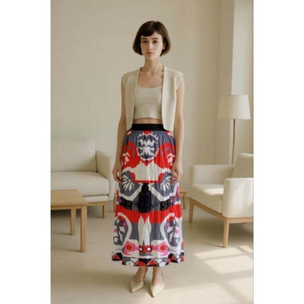 Rok Plisket Premium Import 7/8 Korean style