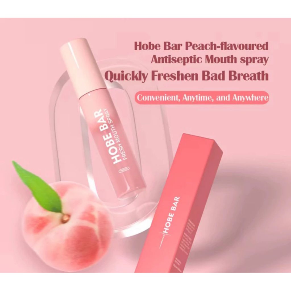 HOBE BAR MOUTH SPRAY Penghilang Bau Mulut Probiotic Oral Spray 20 ml