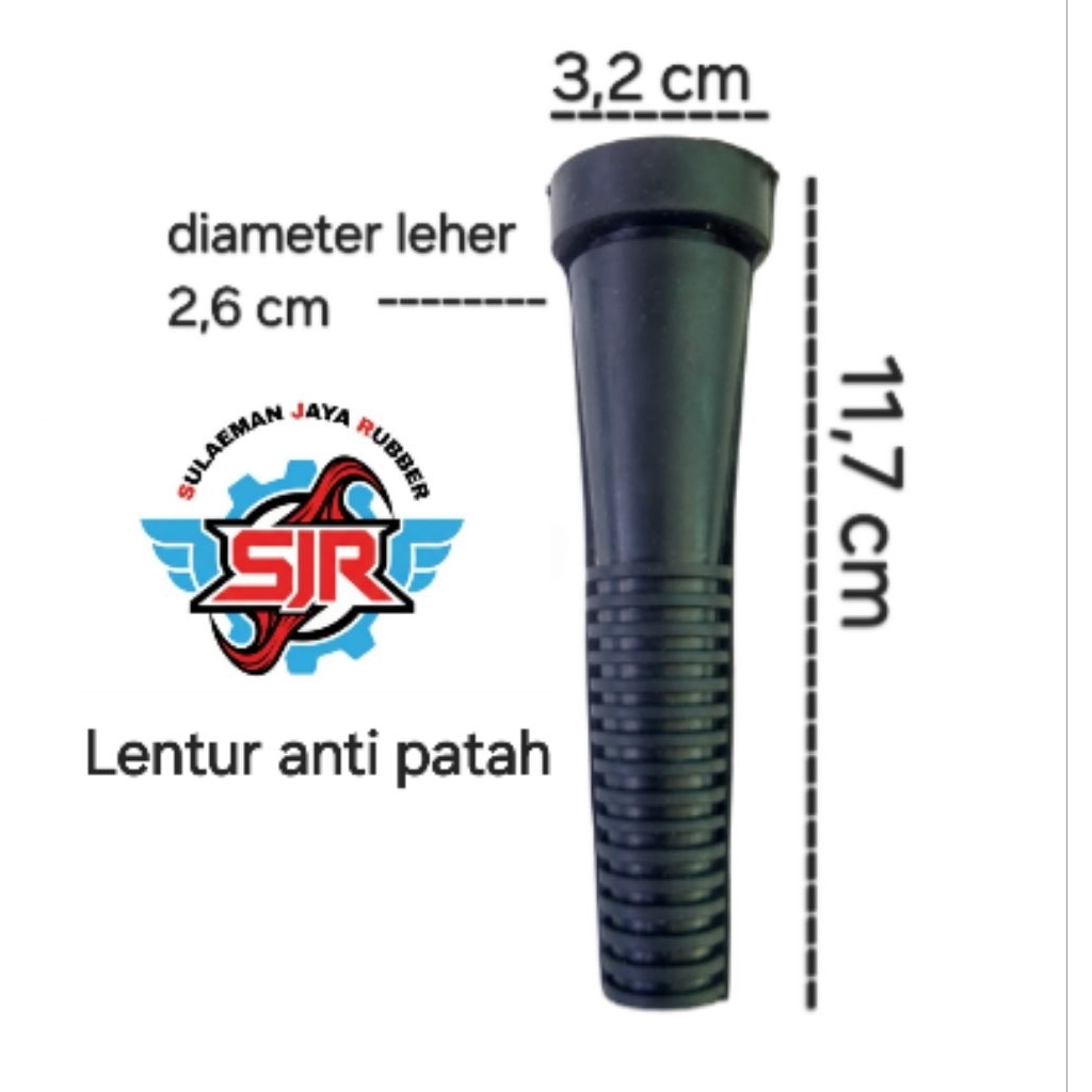 karet pencabut bulu ayam / karet bubut bulu ayam / karet plucker ayam original panjang 11,7 cm