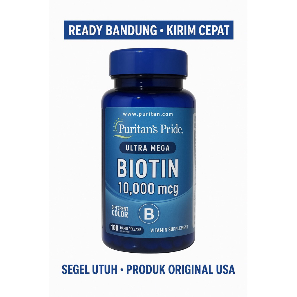 Puritan’s puritans puritan pride biotin 10000 mcg 10000mcg 50 / 100 capsule