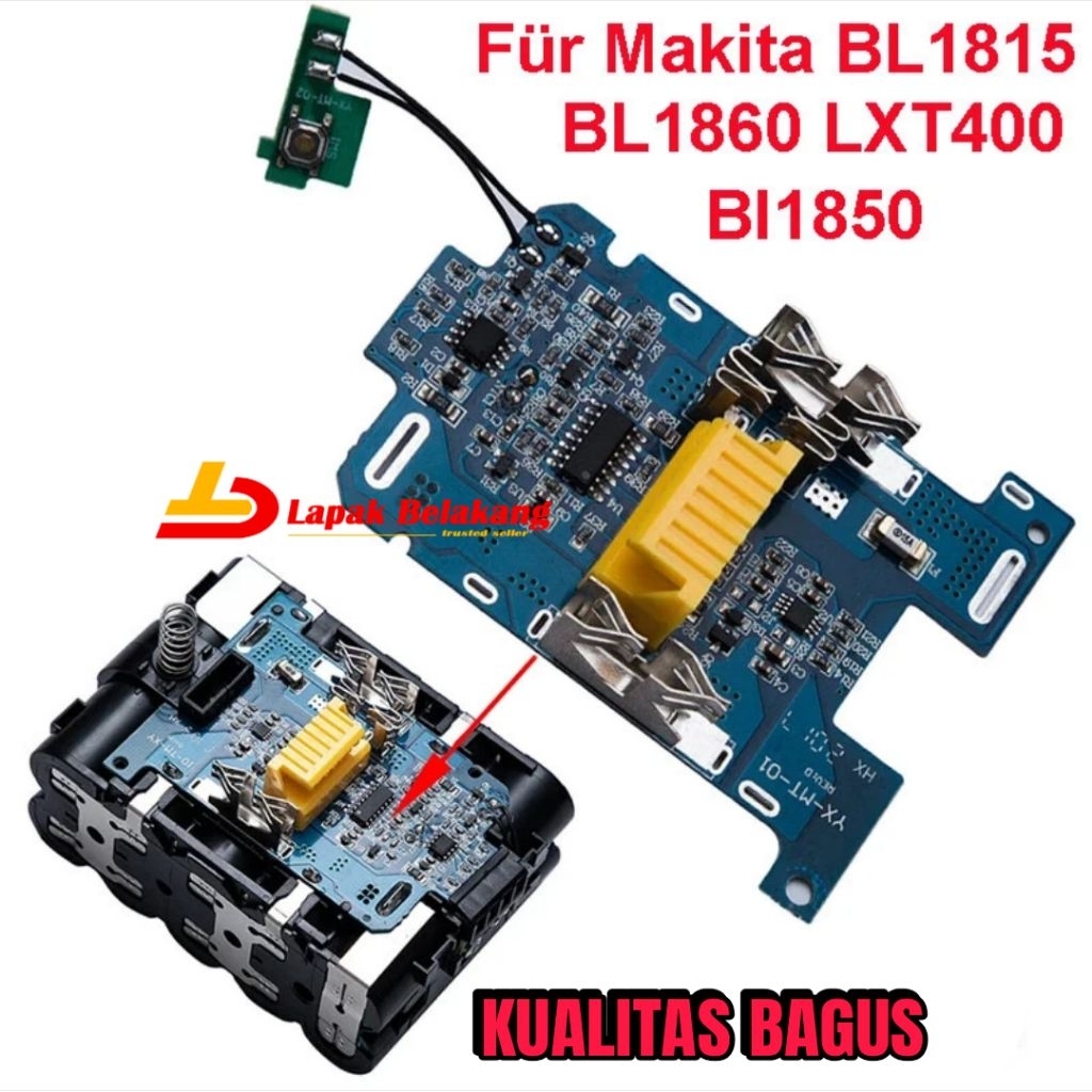 BMS BATERAI FOR MAKITA 18 VOLT MODUL MAKITA BL1830 BL1840 BL1850 PAPAN PCB MAKITA 18VOLT