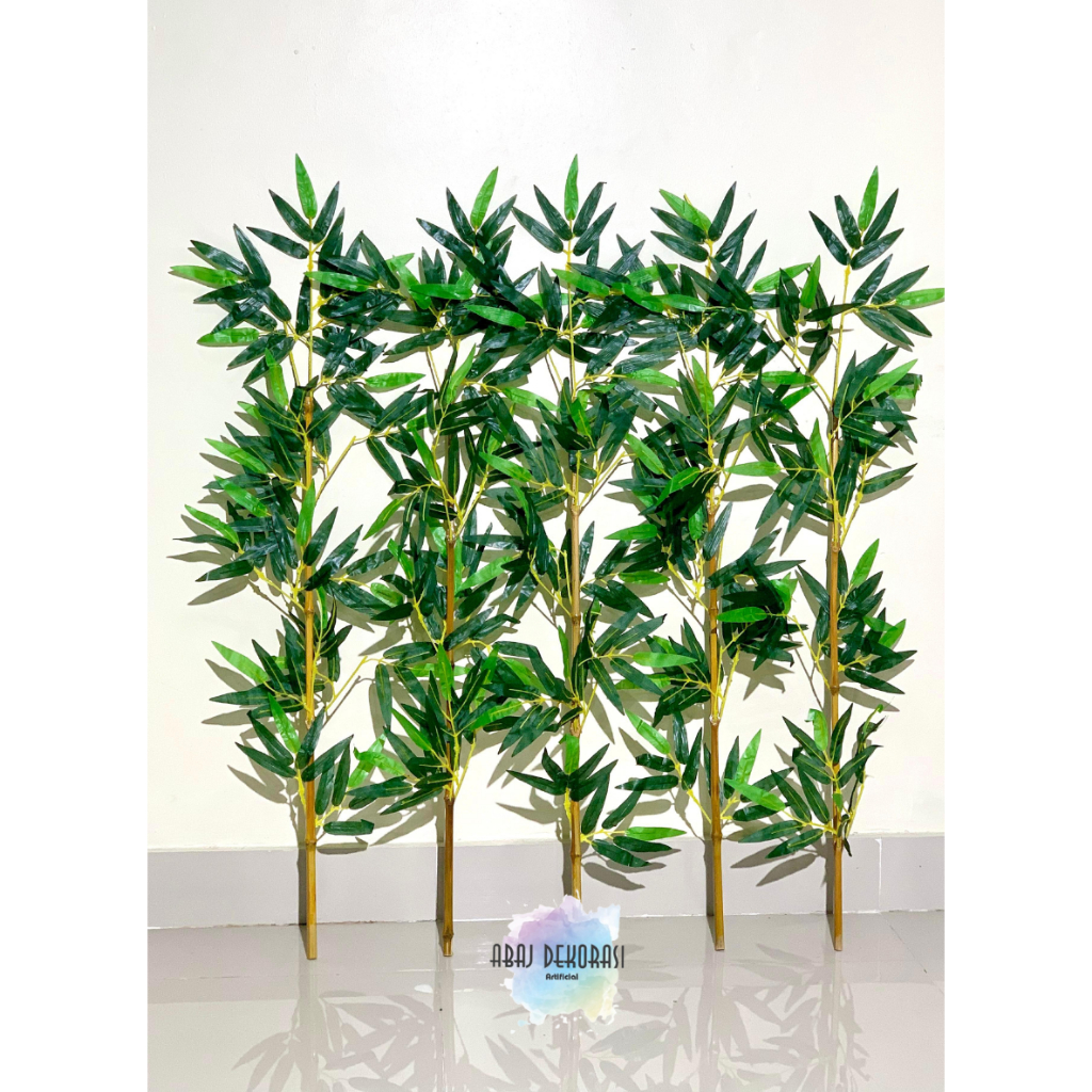 Batang Bambu Artificial /pohon plastik/ pohon bambu/ bambu partisi/ pohon partisi/ bambu dekorasi/ b