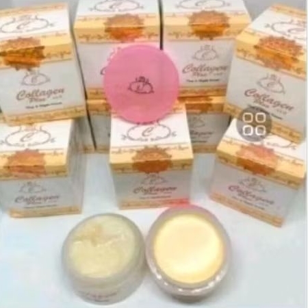 ecer cream collagen susun / cream collagen siang dan malam