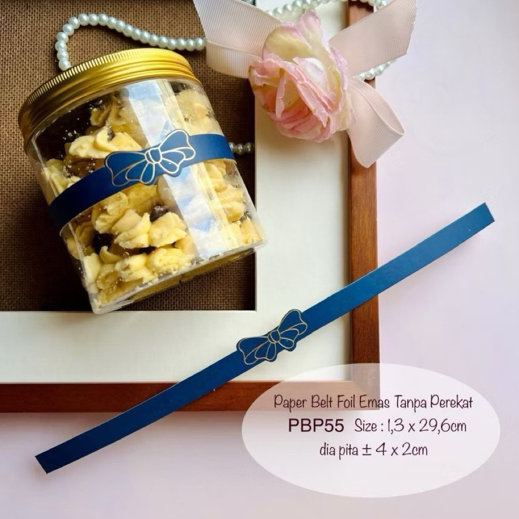 Paperbelt Pita untuk Toples Box Kado Gift Hampers Souvenir Segel
