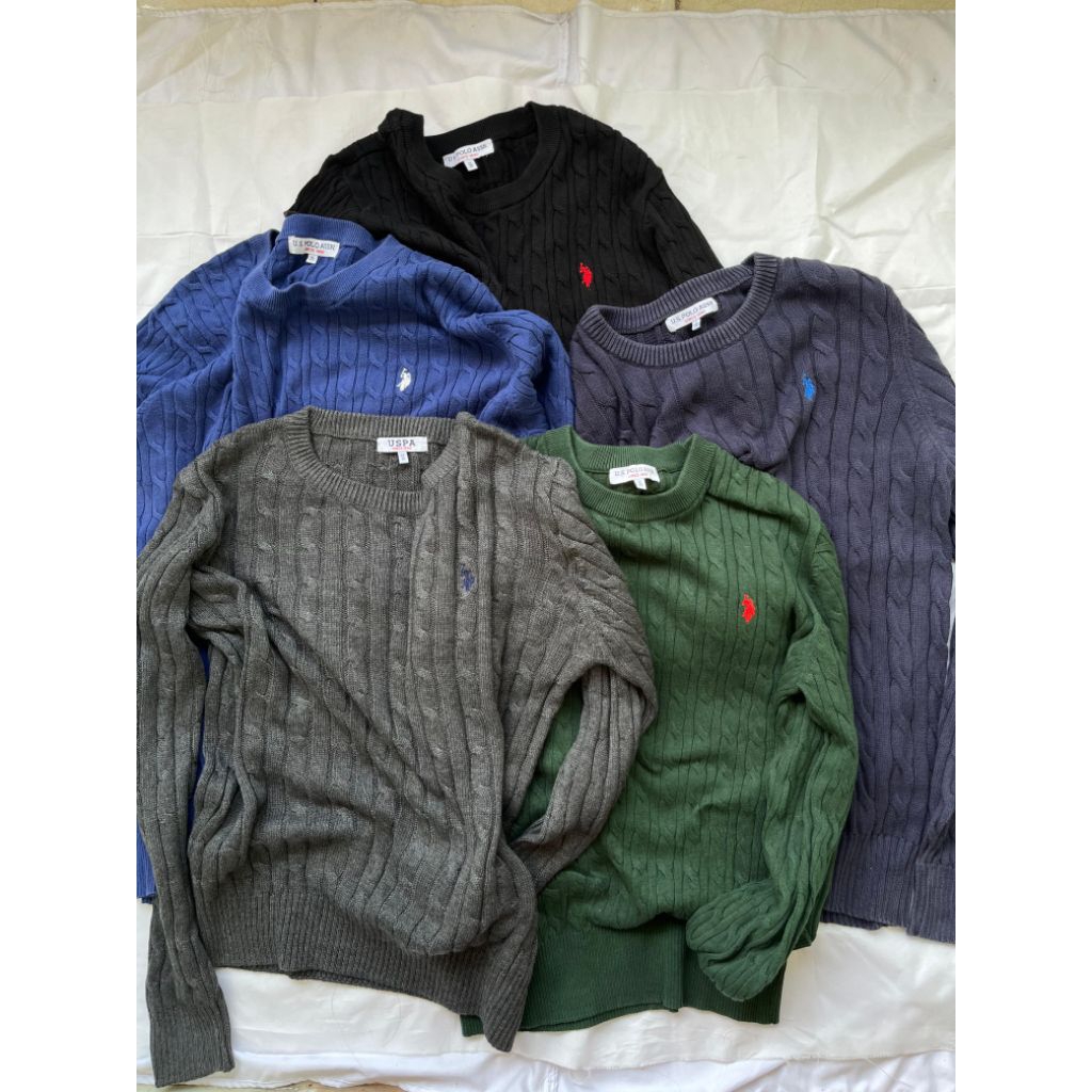 US POLO ASSN CABLE KNIT