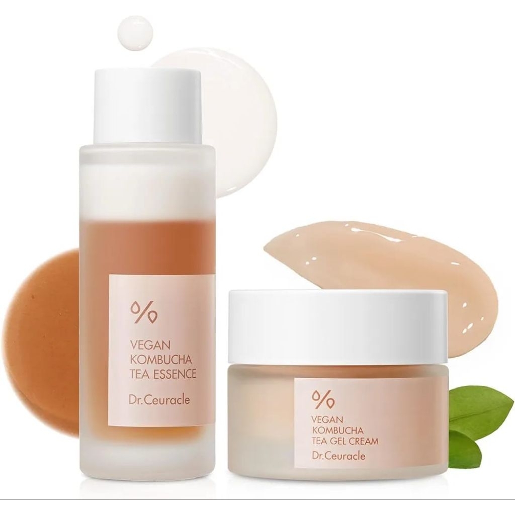 Dr. Ceuracle Vegan Kombucha Tea Essence Beginning Set | dr ceuracle kombucha tea gel cream