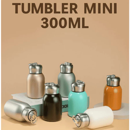TERMOS VACUM MINI STAINLESS STEEL 300ML /TERMOS GEMOY