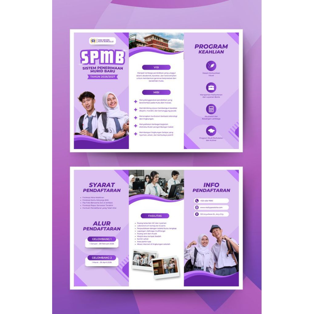 Menerima Jasa Desain - Desain Brosur