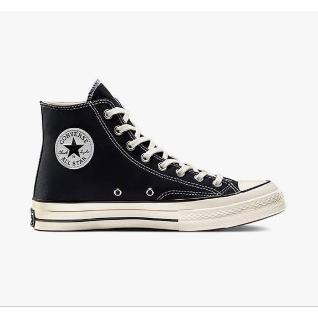 CONVERSE 70S BLACK WHITE EGRET