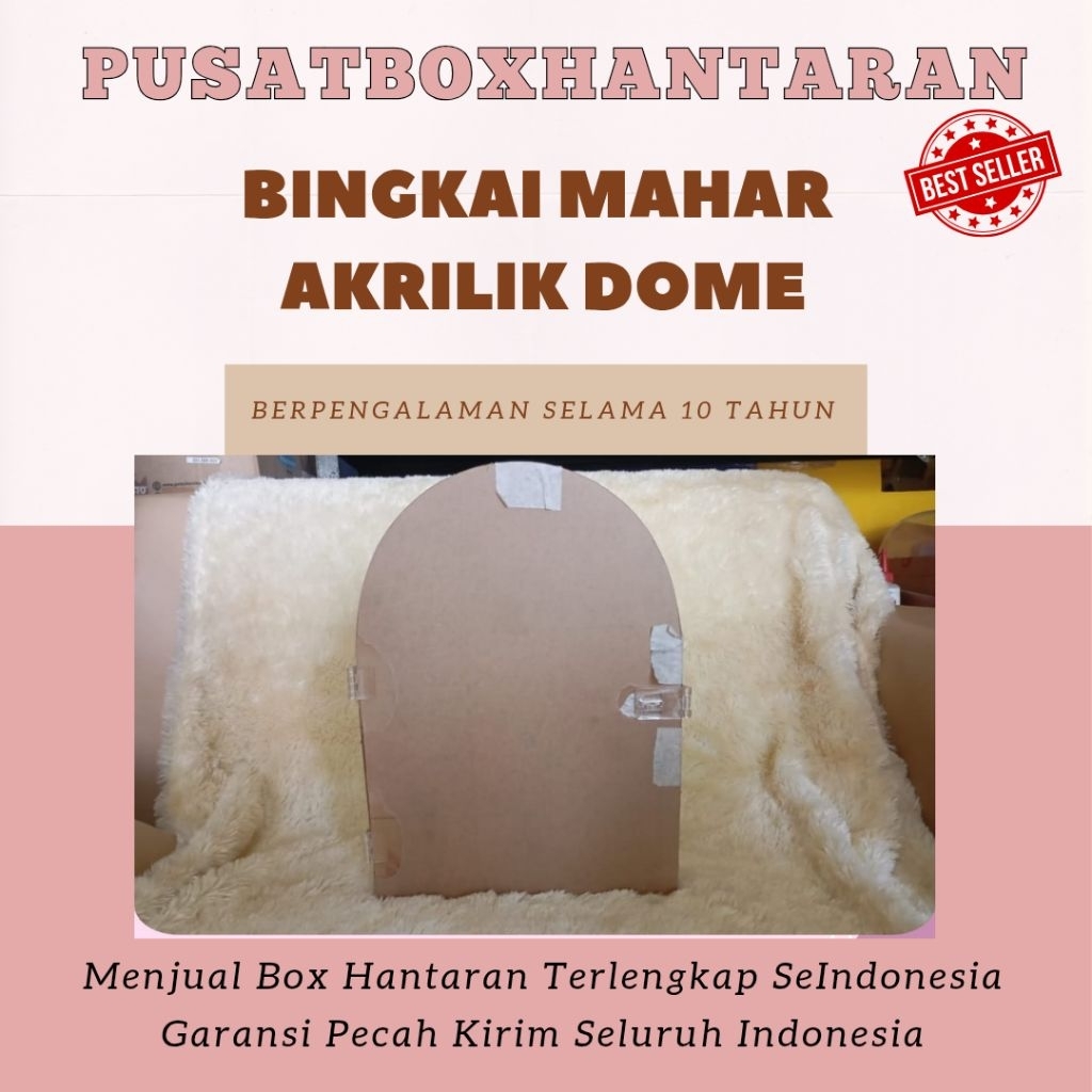 BINGKAI MAHAR AKRILIK DOME |BINGKAI MAHAR FULL AKRILIK  | BINGKAI MAHAR PREMIUM TERMURAH