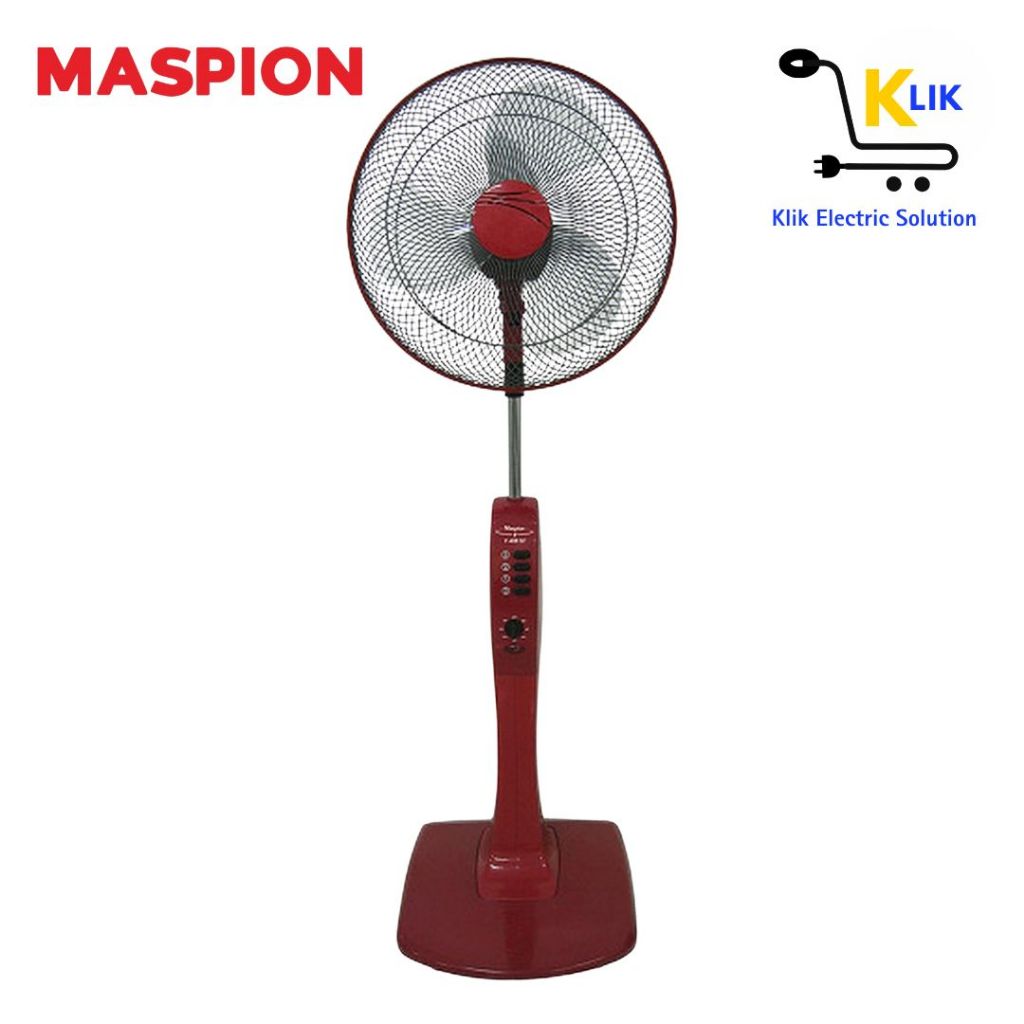 K.E.S - STAND FAN MASPION 16" F 408 ST (KIPAS ANGIN BERDIRI)