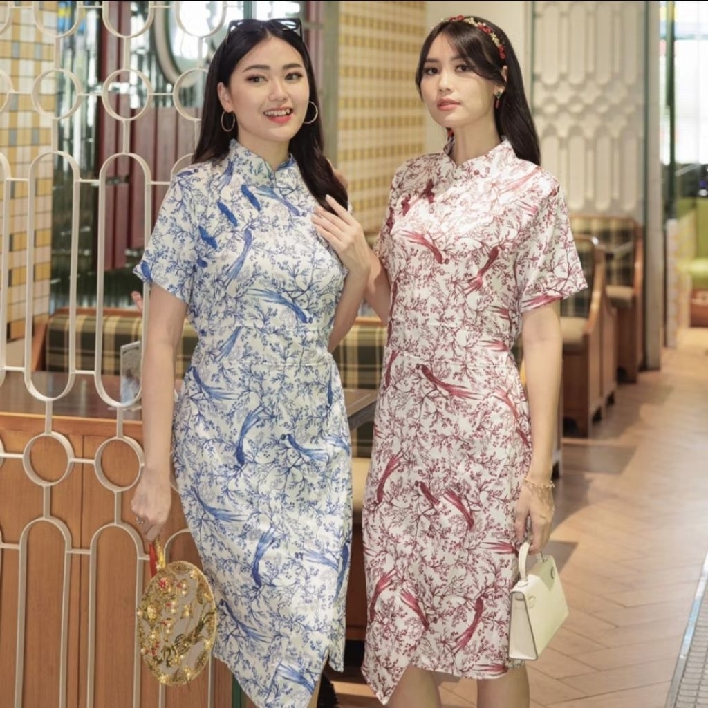 [PRELOVED] Meili Qipao Dress Red