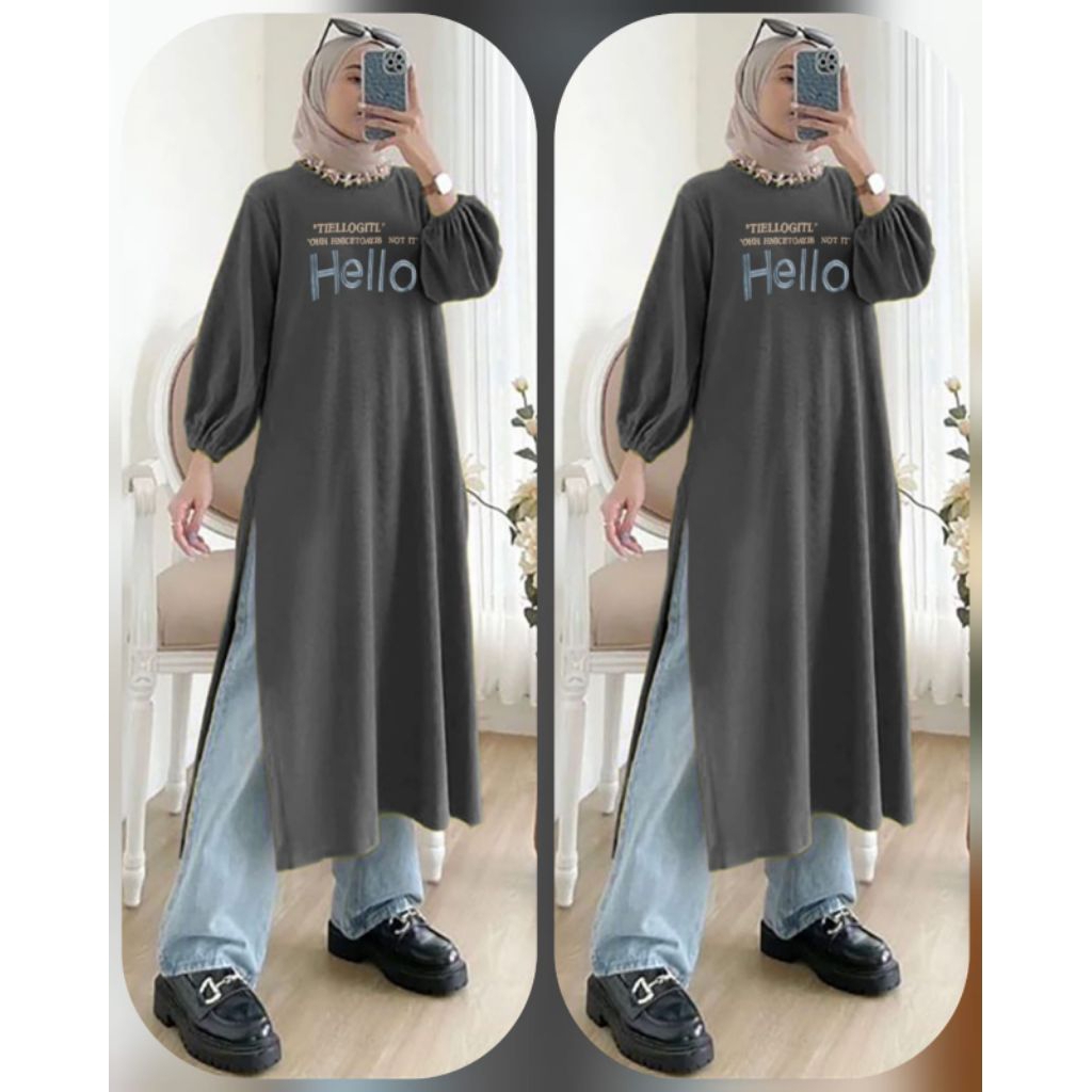 wyhomeshop-LONG TUNIK ZARA KNIT SUPER ADEM