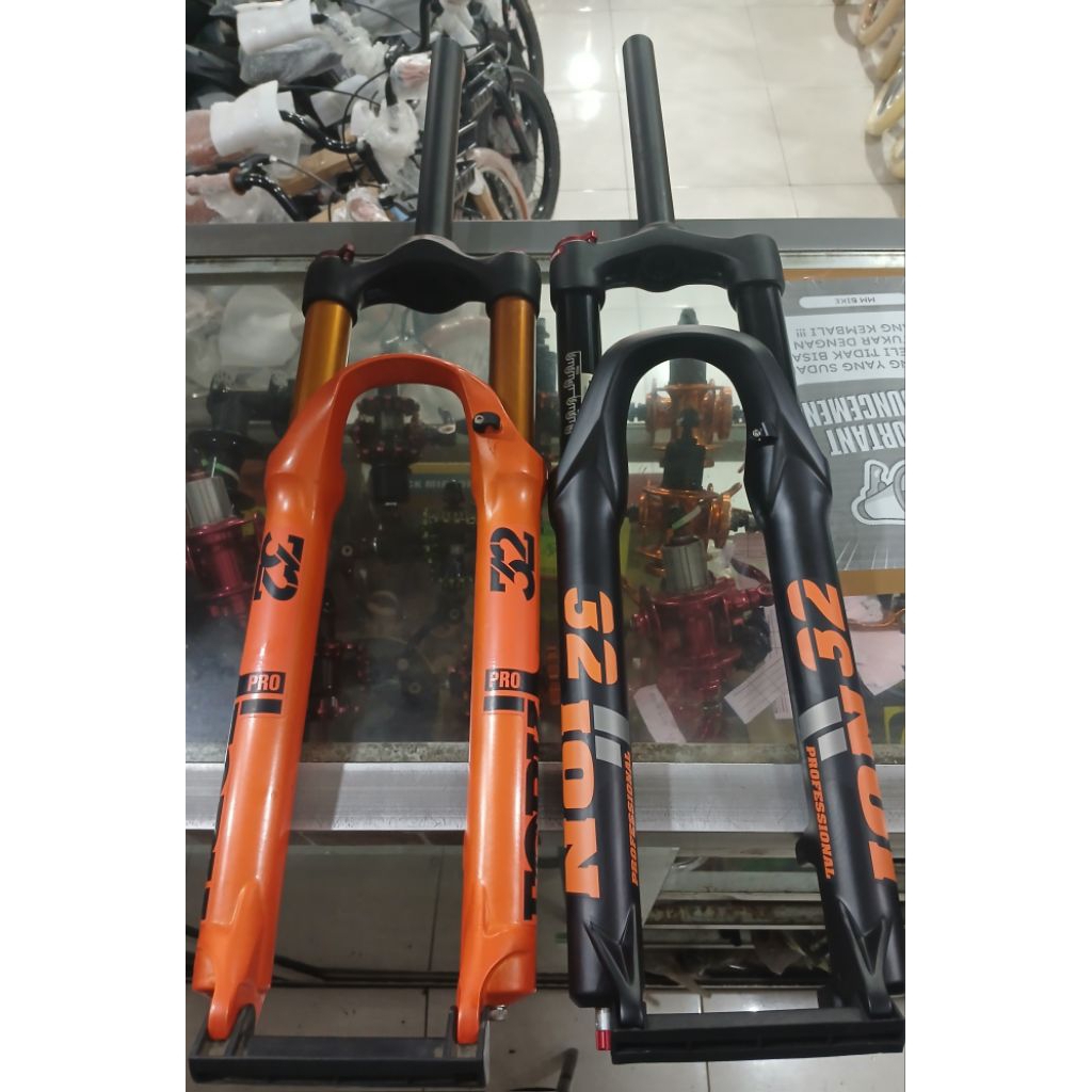 FORK SEPEDA GUNUNG,MTB 27,5, (32 PRO),(32,UD,ION) ORIGINALLL