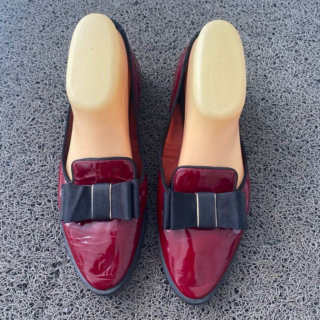 preloved sepatu loafer wanita sz 39