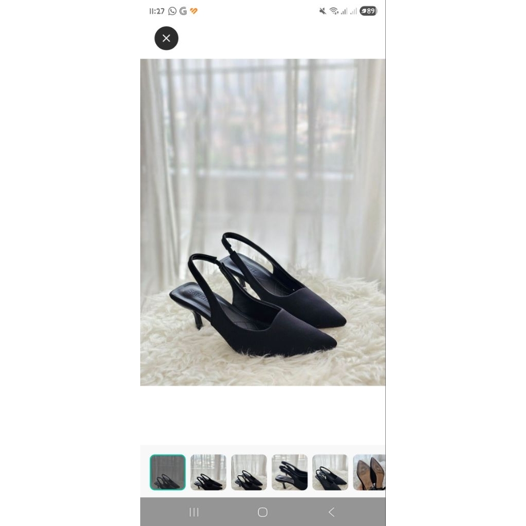 black heels