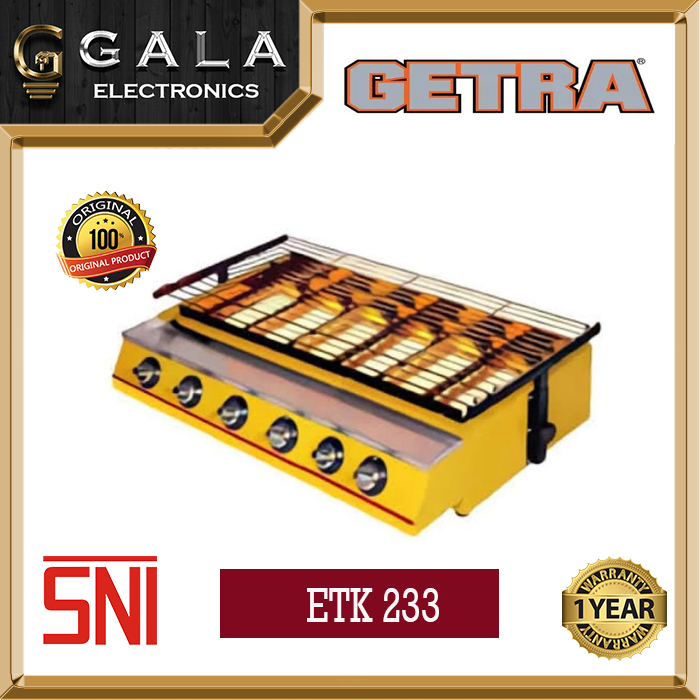 Kompor Panggang 6 Tungku Getra ETK 233