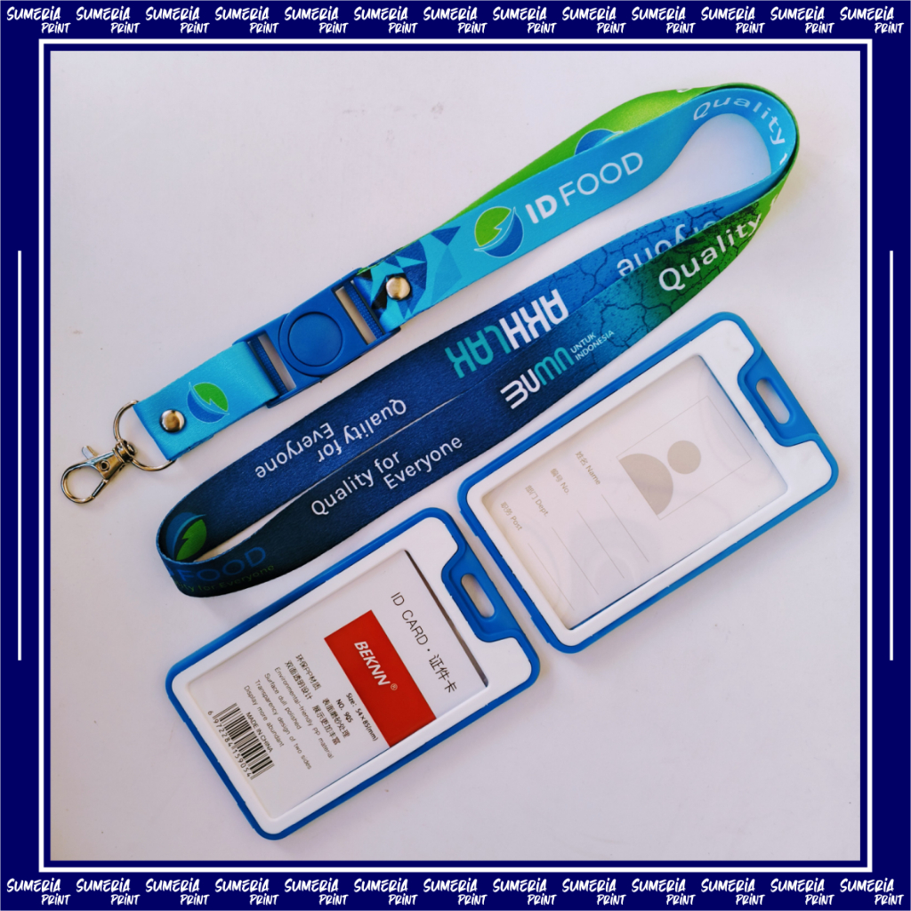 Lanyard Tali Gantungan Id Card Id Food