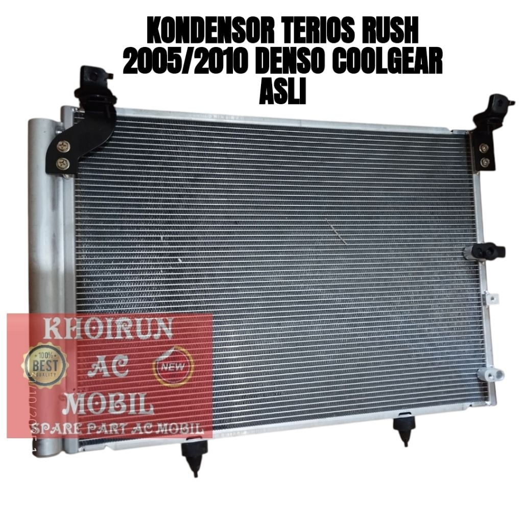 Condensor Kondensor Ac Mobil Terios Rush Old 2005 - 2010 Denso COOLGEAR asli
