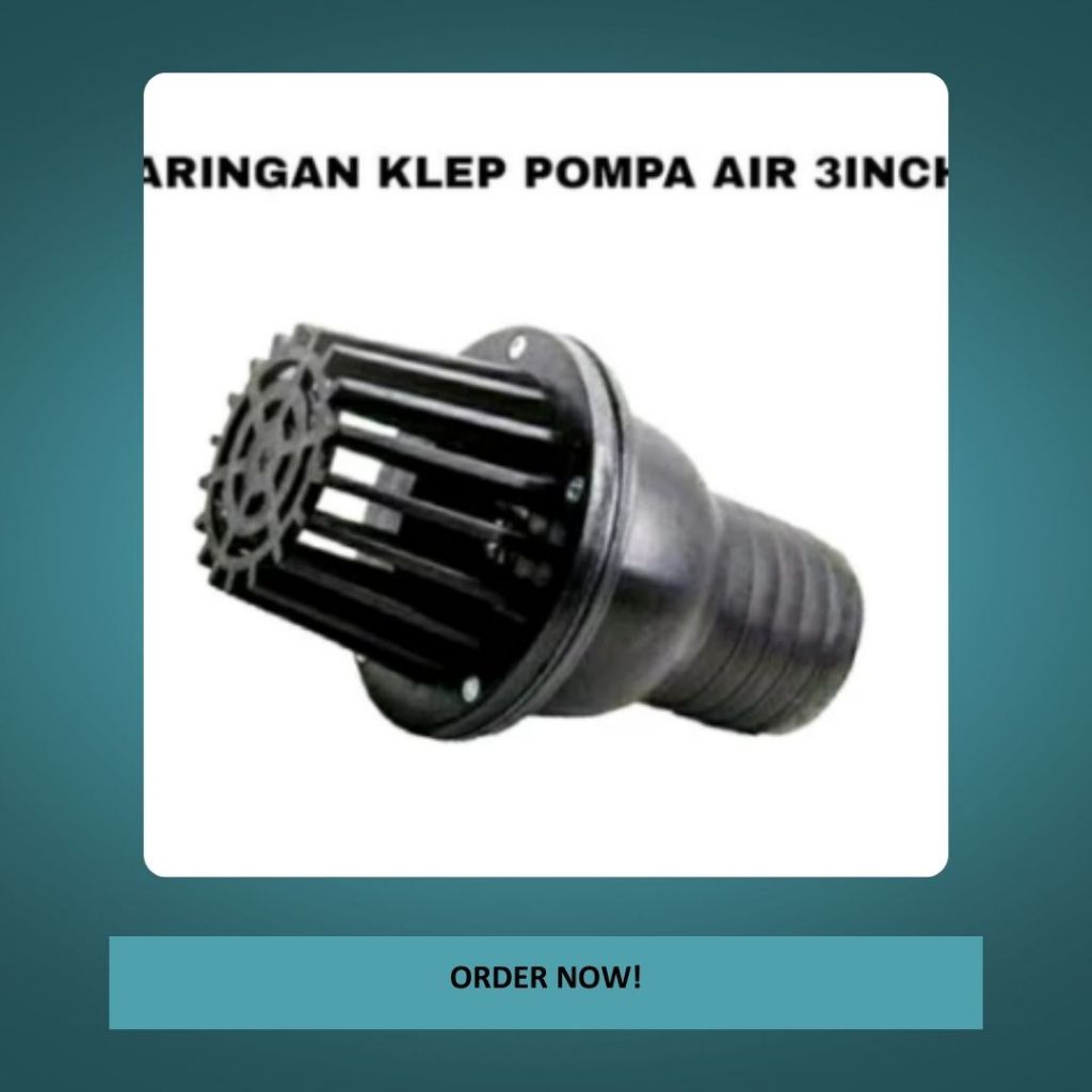 Saringan Klep Pompa Air 3 Inch