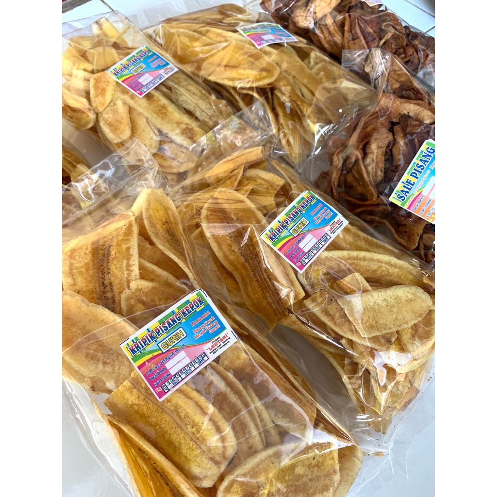 Kripik pisang kepok