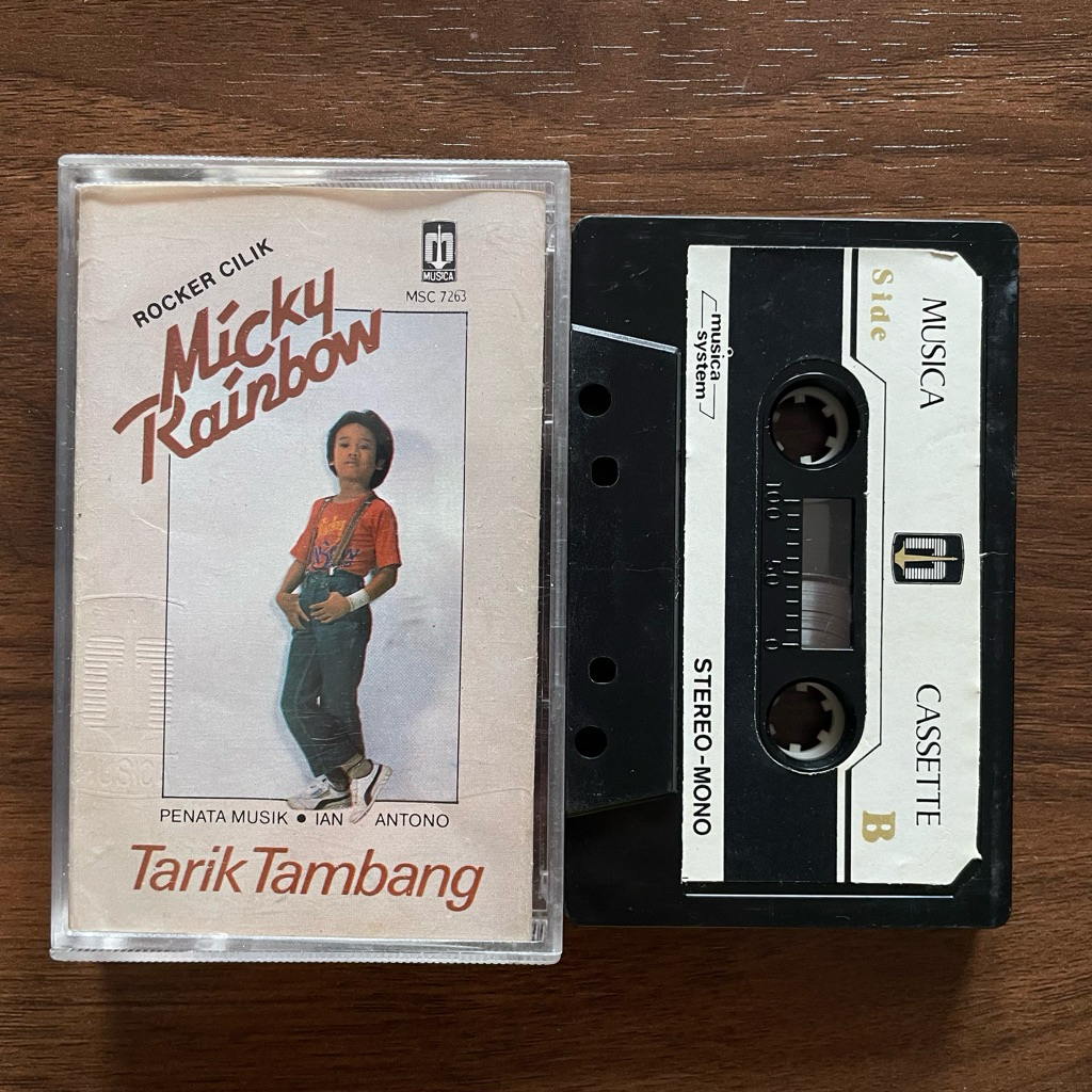 Kaset pita - Micky Rainbow - Tarik Tambang