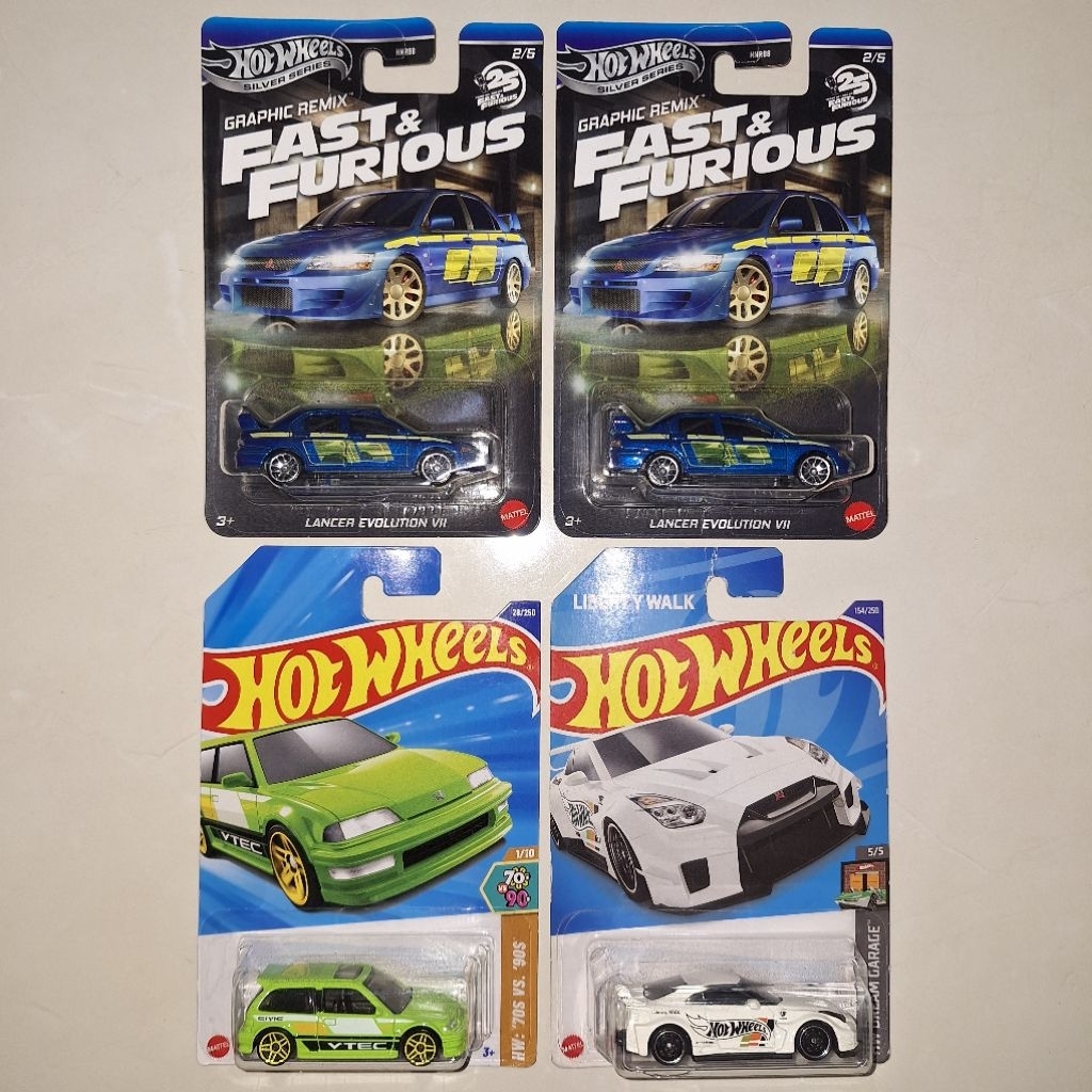 Hot Wheels Fast & Furious Liberty Walk | LB Silhouette Works GT Nissan 35GT RR Ver 2 GTR R35 White, 