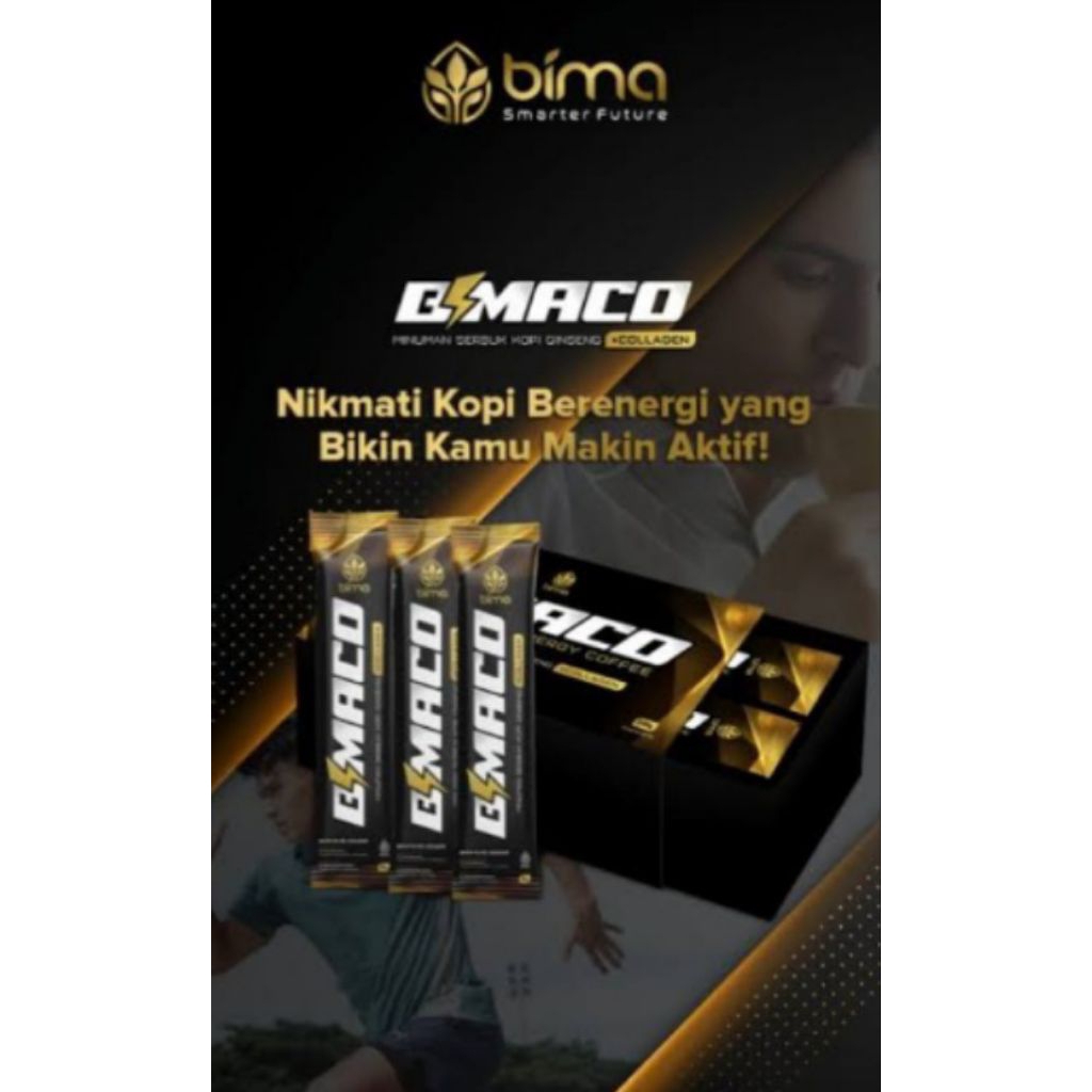 KOPI BIMACO/ KOPI ENERGI / STAMINA UNTUK PRIA DAN WANITA DARI KOLAGEN DAN GINSENG