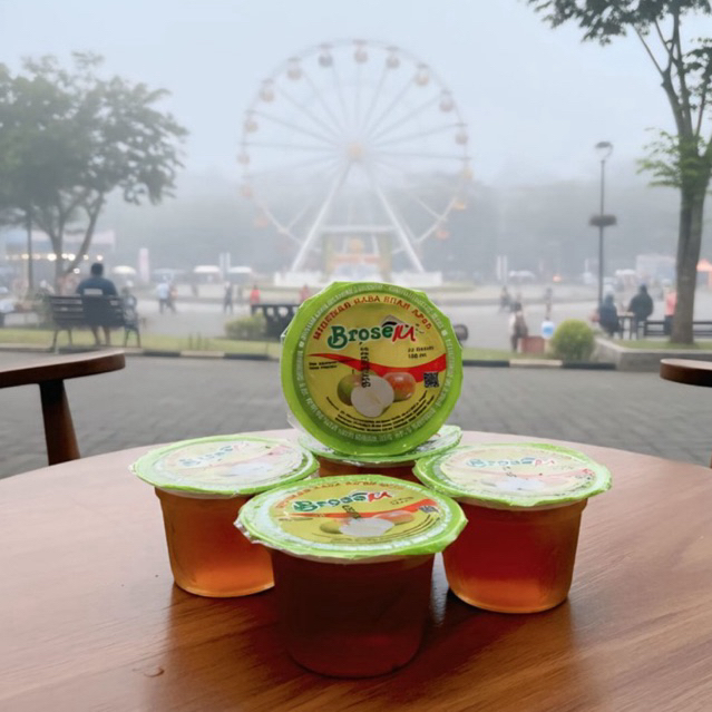 Brosem Minuman Sari Apel Oleh-oleh khas Batu Malang Isi 18