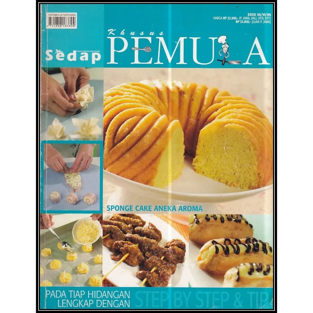 Majalah Preloved - Majalah Sedap Khusus Pemula Edisi 30/VI/06