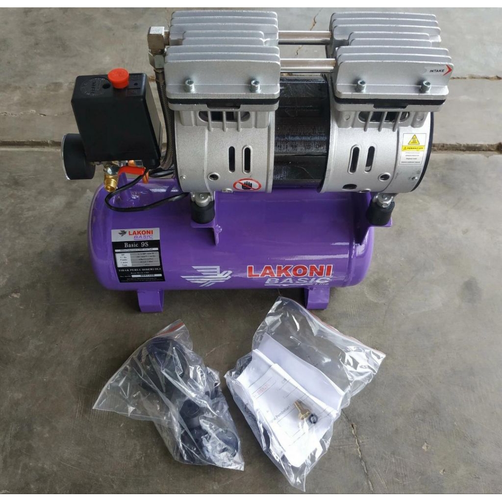 MESIN KOMPRESOR LAKONI SILENT 3/4HP