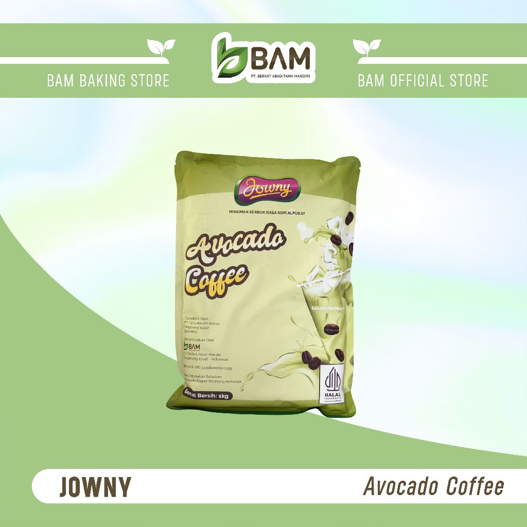 JOWNY AVOCADO COFFEE 1KG  minuman bubuk (premix) minuman instan