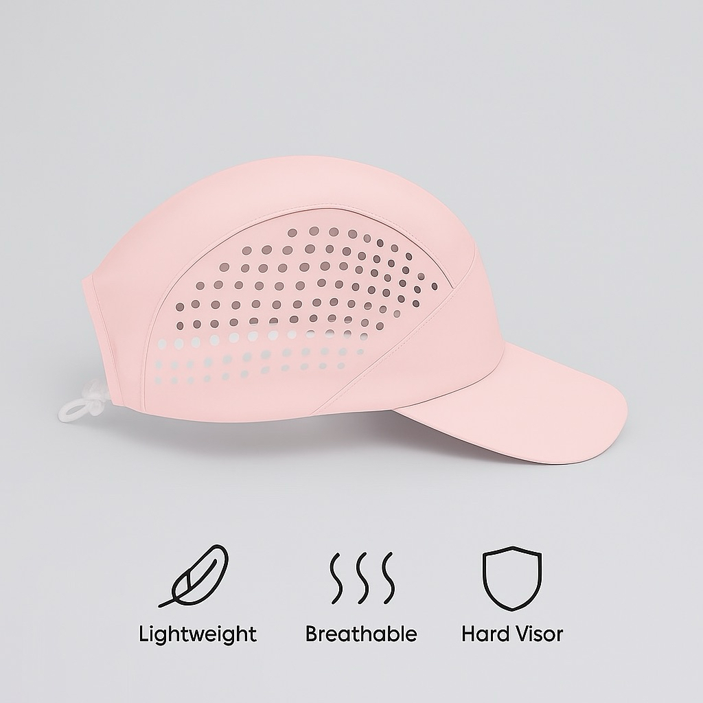 Topi Olahraga Sport Unisex Pria Wanita | Topi Lari Jogging Gym Outdoor Ringan