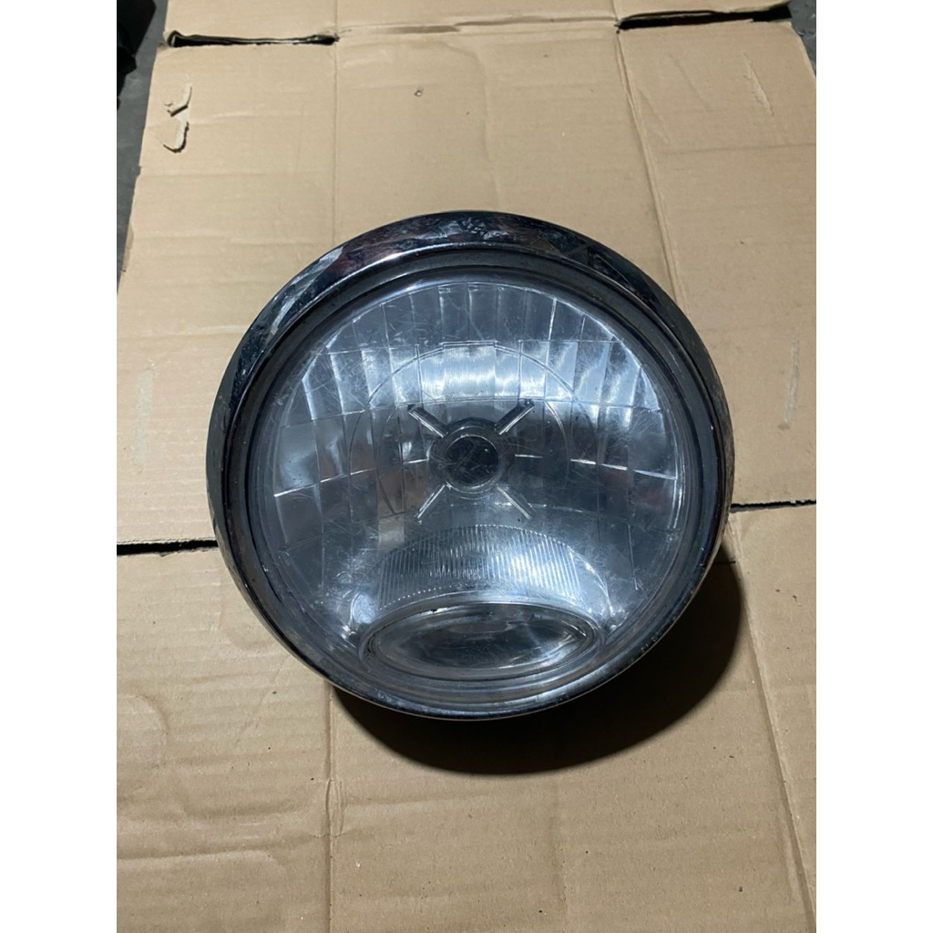 reflektor lampu depan vixion old lama bulat original copotan