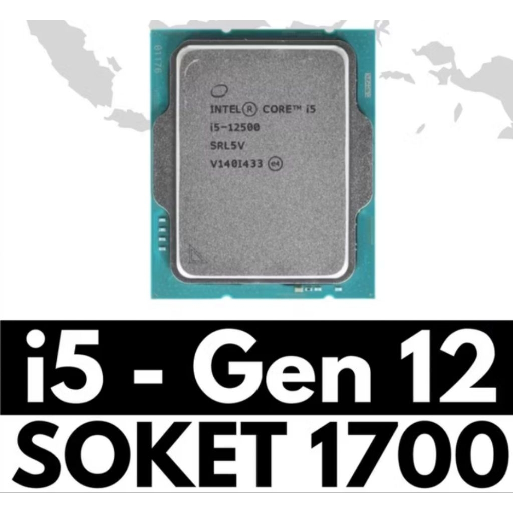 Intel Processor i5 12400 LGA1700 Tray