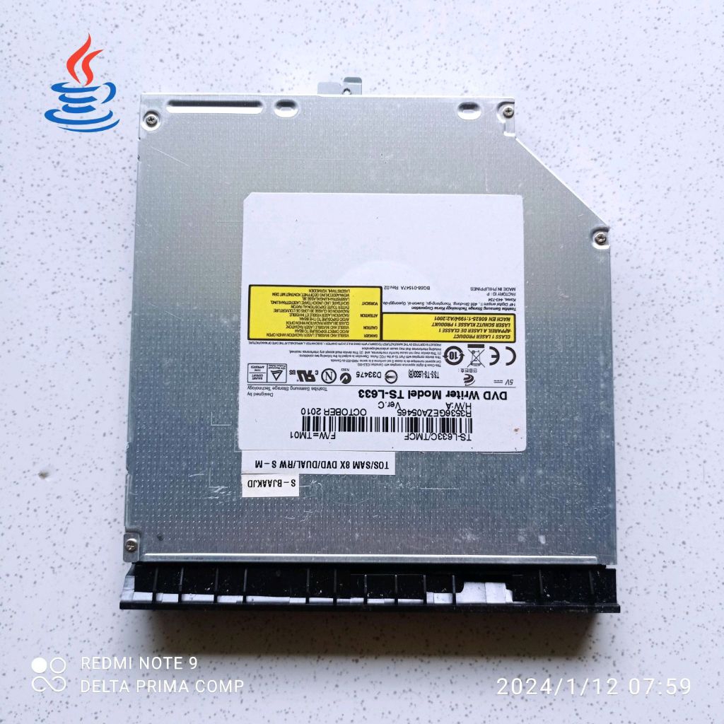 Optical drive laptop axioo neon CNW E4121