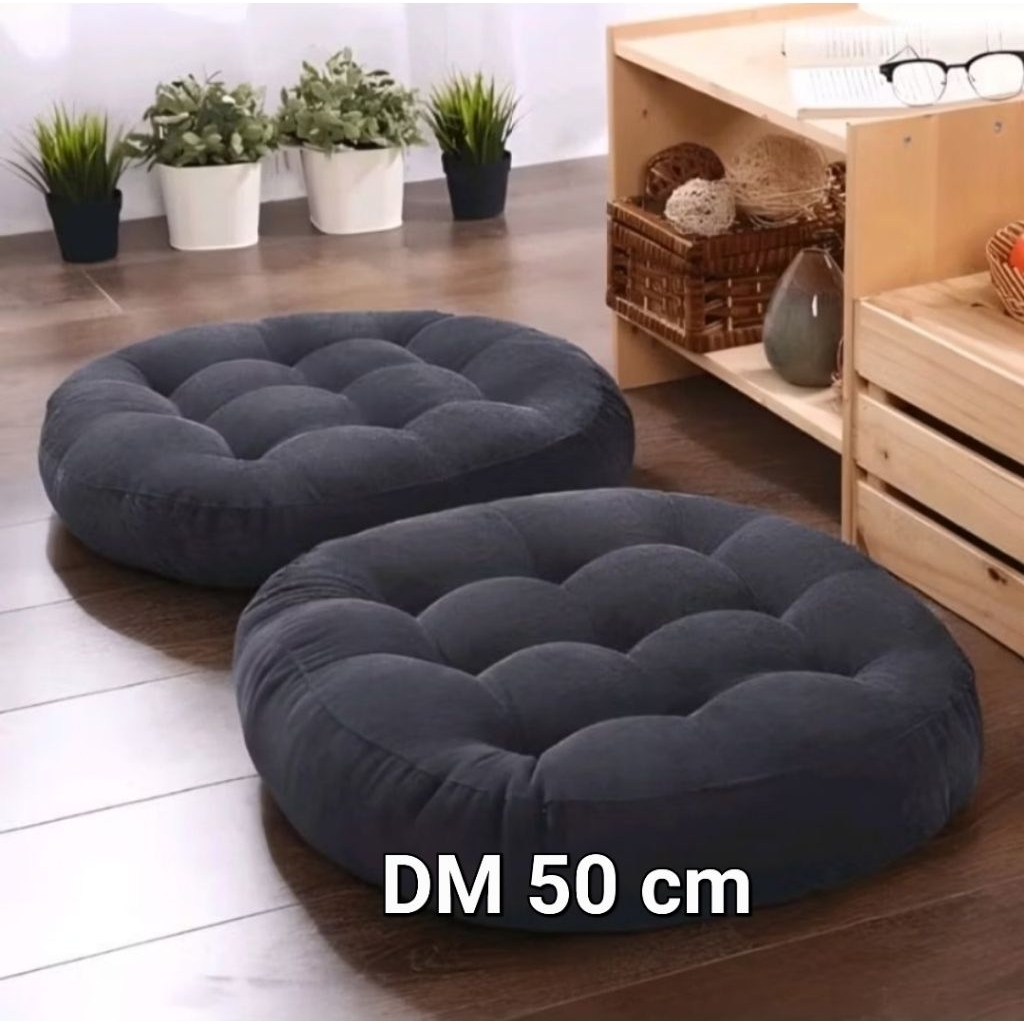 BANTAL SOFA DUDUK TIDUR KURSI.  // BULAT BESAR //   POLA DM 50