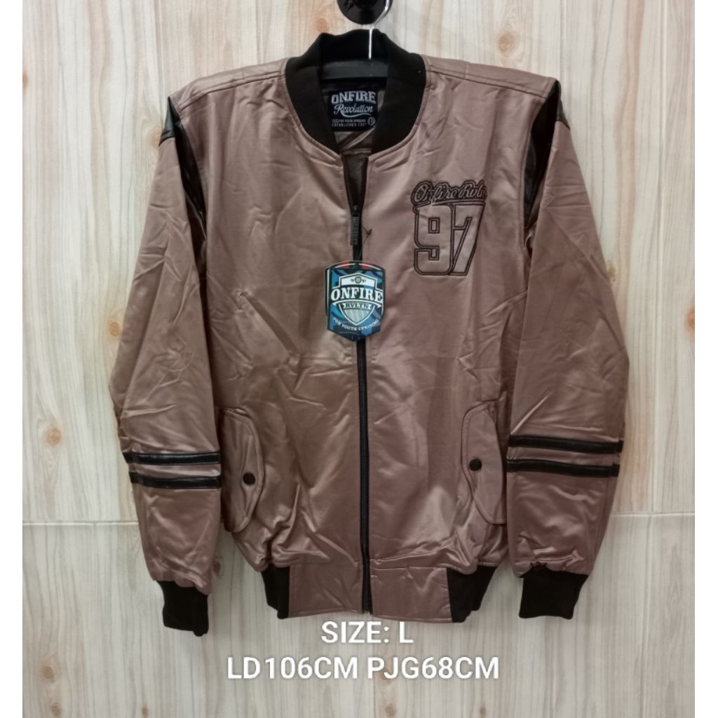 (02)JACKET BASEBALL PRIA ONFIRE ORIGINAL