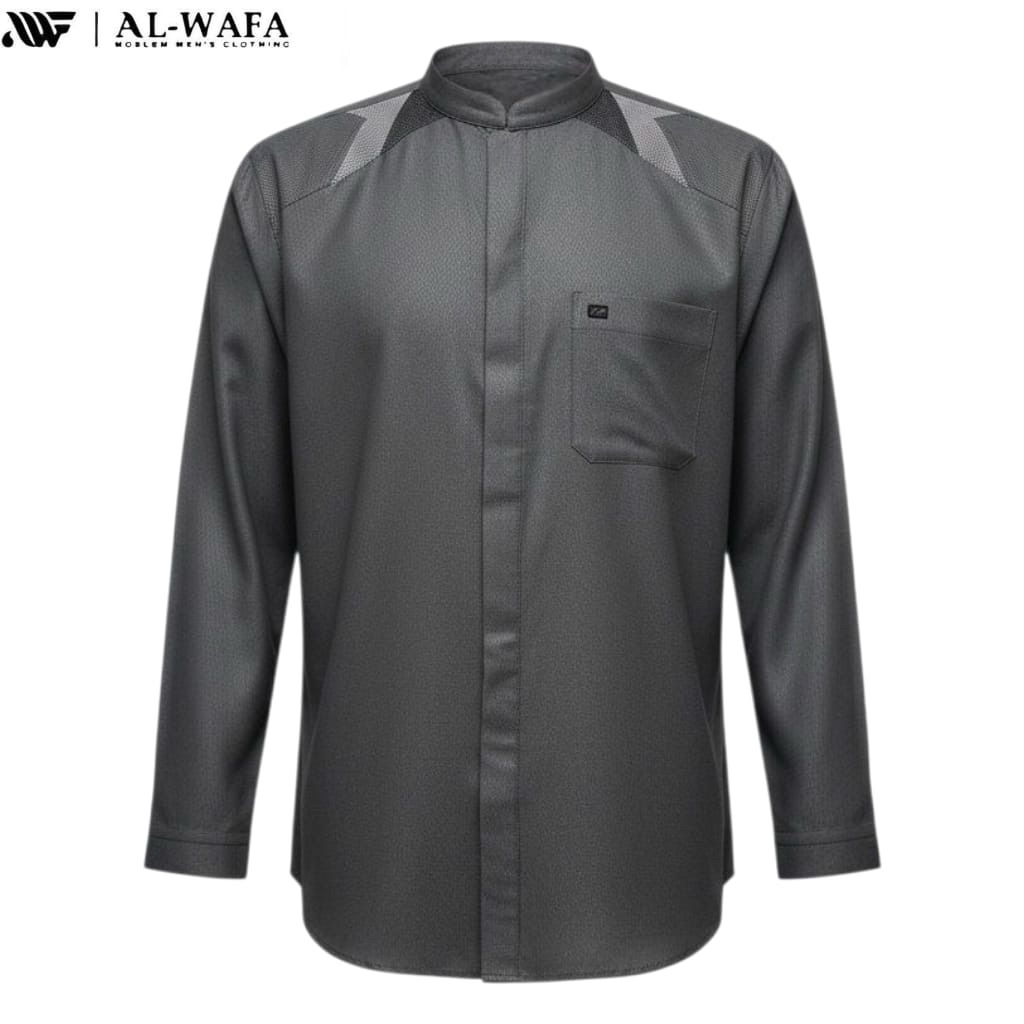 Al-Wafa Al Jalid Series Dewasa (KK 0296 FS CUFF WARNA) Panjang Tangan Cuff