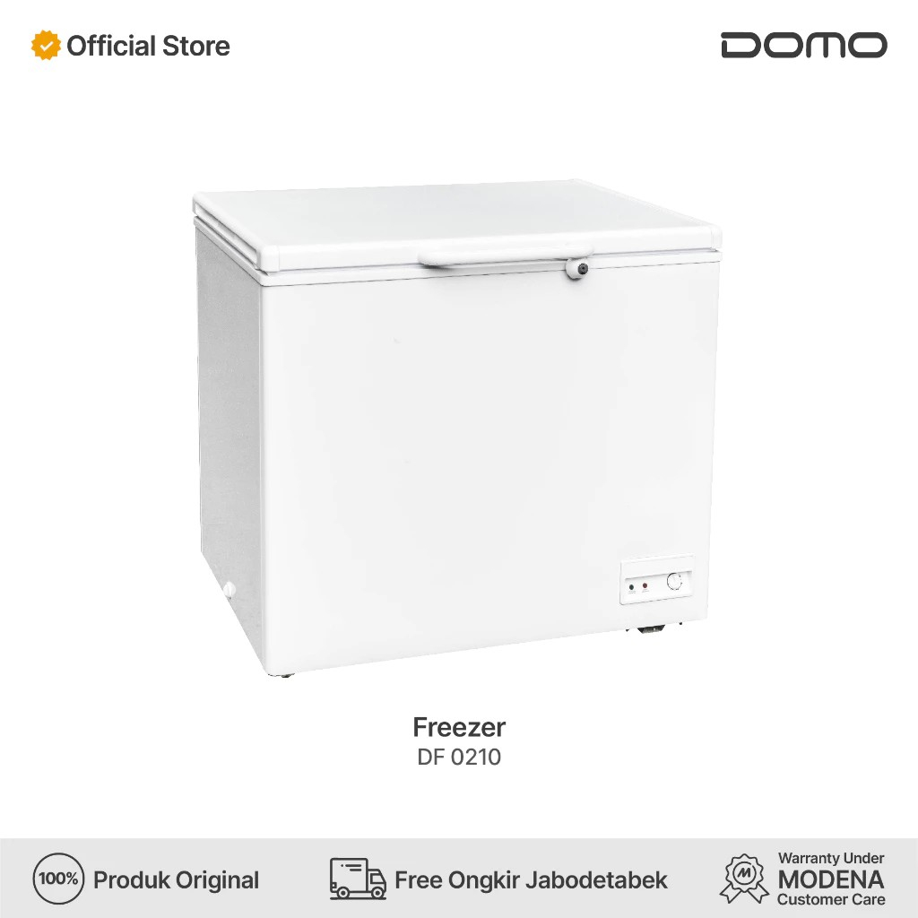 DOMO by MODENA Chest Freezer - DF 0210 (210 Liter)