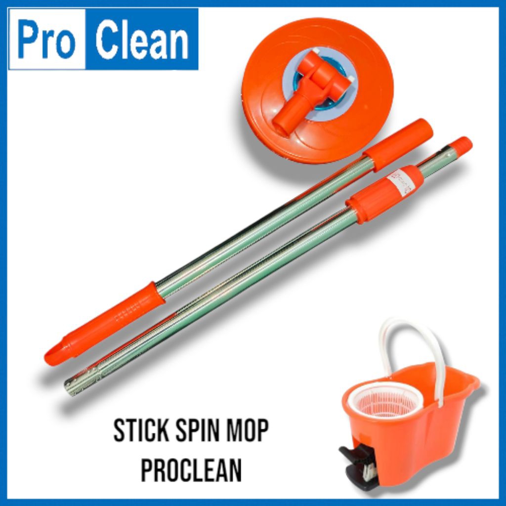 Stick Spin Mop Proclean Original / Gagang Pel Lantai