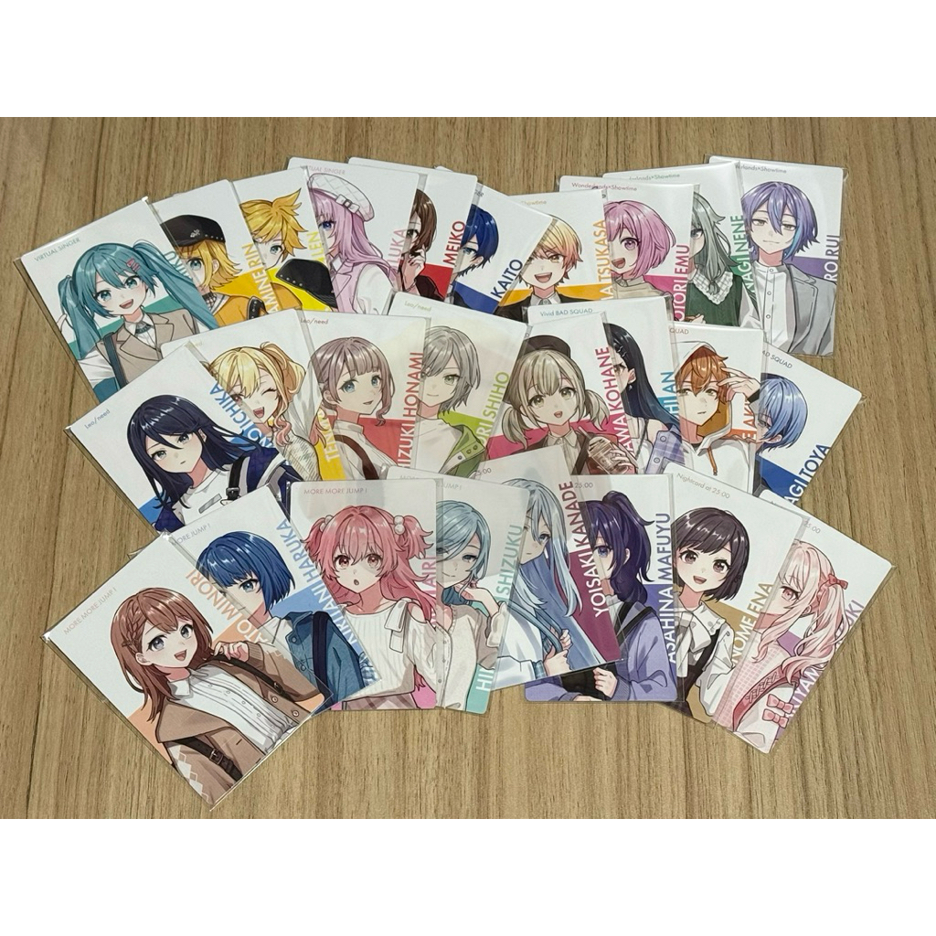 Project Sekai Official merch Epick Epika Card Photocard PC CF3 Creator Fess Miku Virtual Singer Leo 