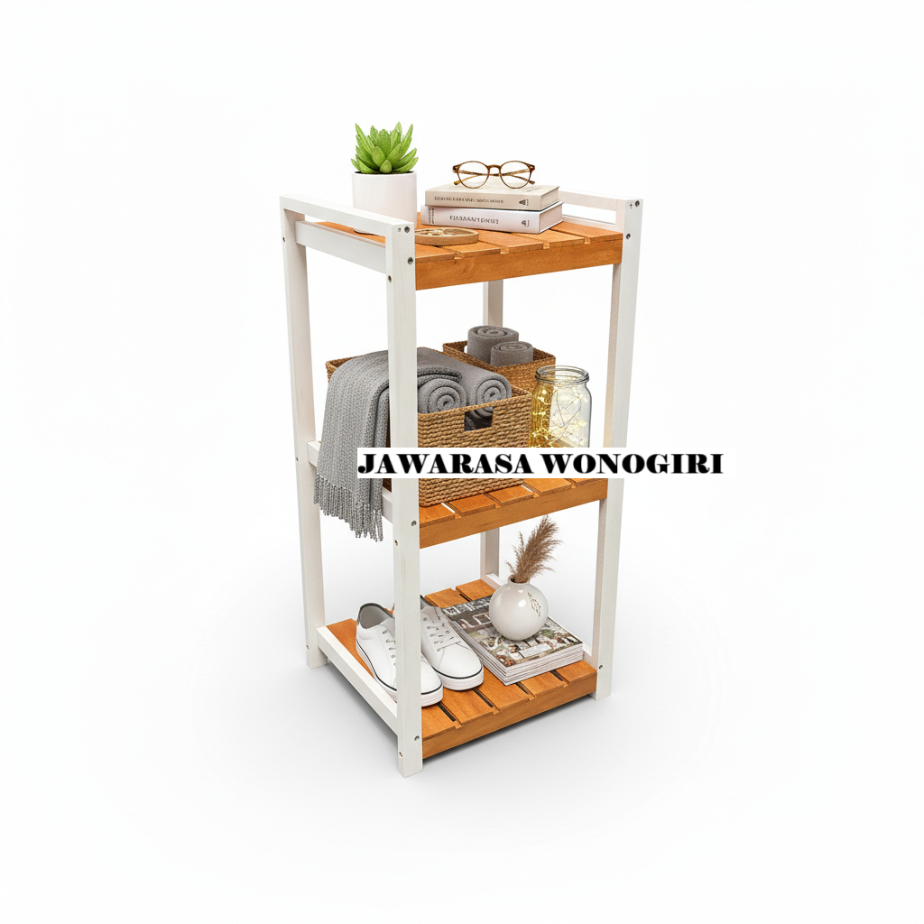 RAK MEJA SUSUN/MEJA NAKASAN/RAK KAYU DISPENSER/RAK GALON KAYU/MEJA SAMPING TEMPAT TIDUR//RAK TINGKAT