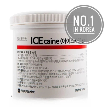 ORI  ICECAINE anastesi cream 500 gram