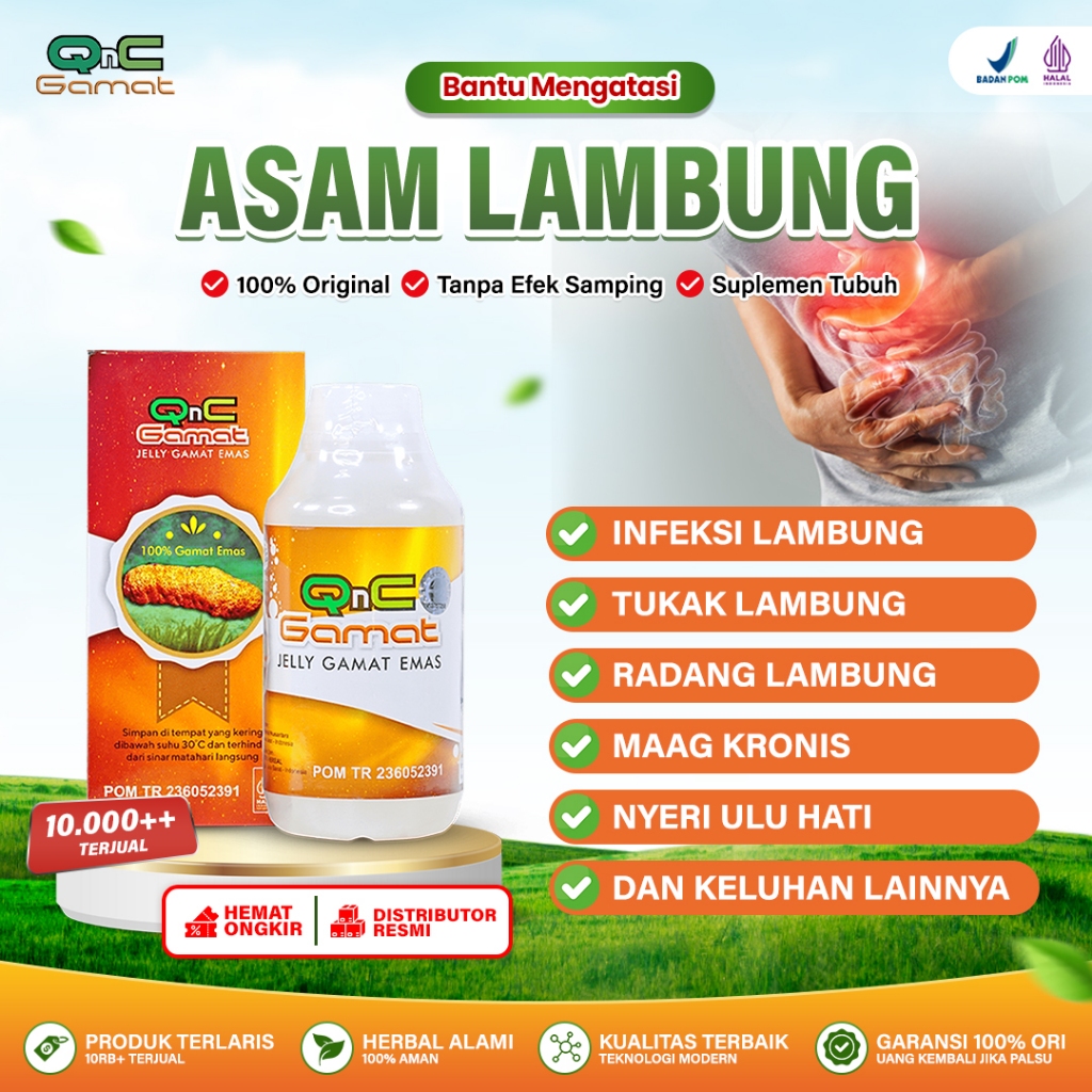 Obat Asam Lambung Kapsul - Gerd - Infeksi Lambung Tukak Lambung Radang Lambung Sakit Maag kronis Ata