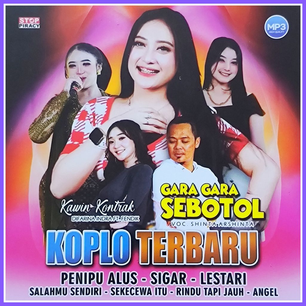 Kaset MP3 Audio 112 Lagu Dangdut Koplo Campuran Pilihan Album Terbaru