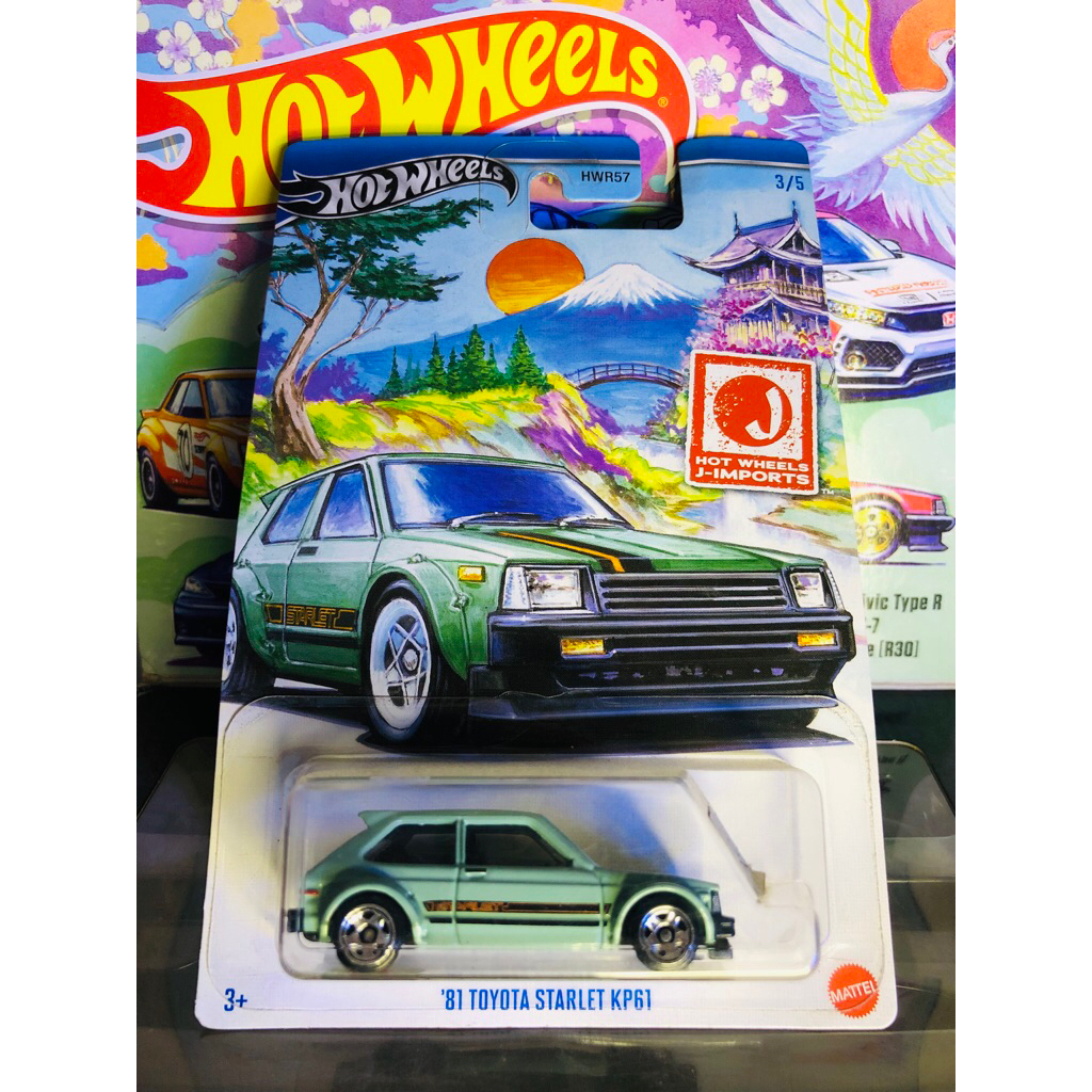 HOT WHEELS TOYOTA STARLET