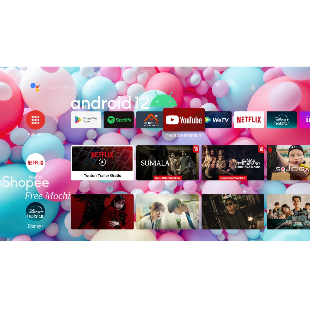 Android TV Box V5 Platinum| OS ANDROID 12 | Netflix Certified