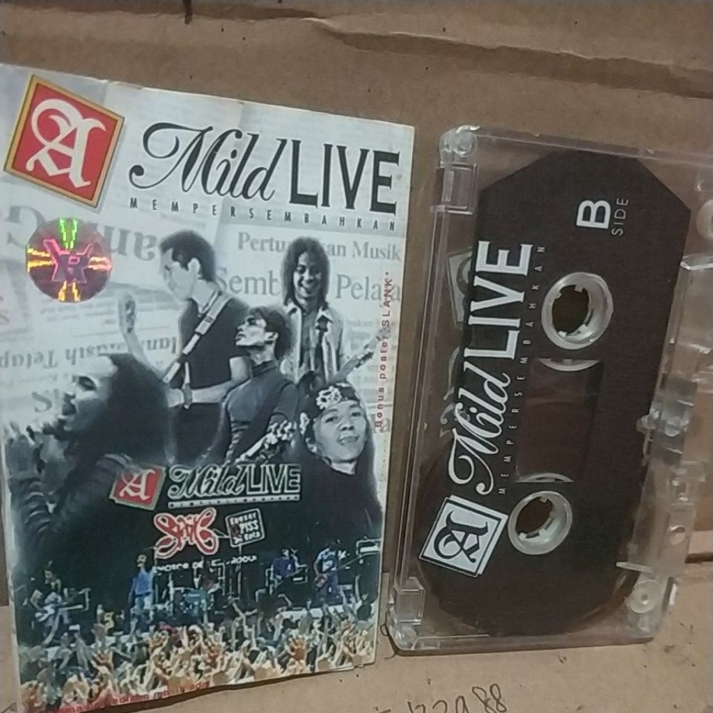 Kaset pita Slank - A Mild Live