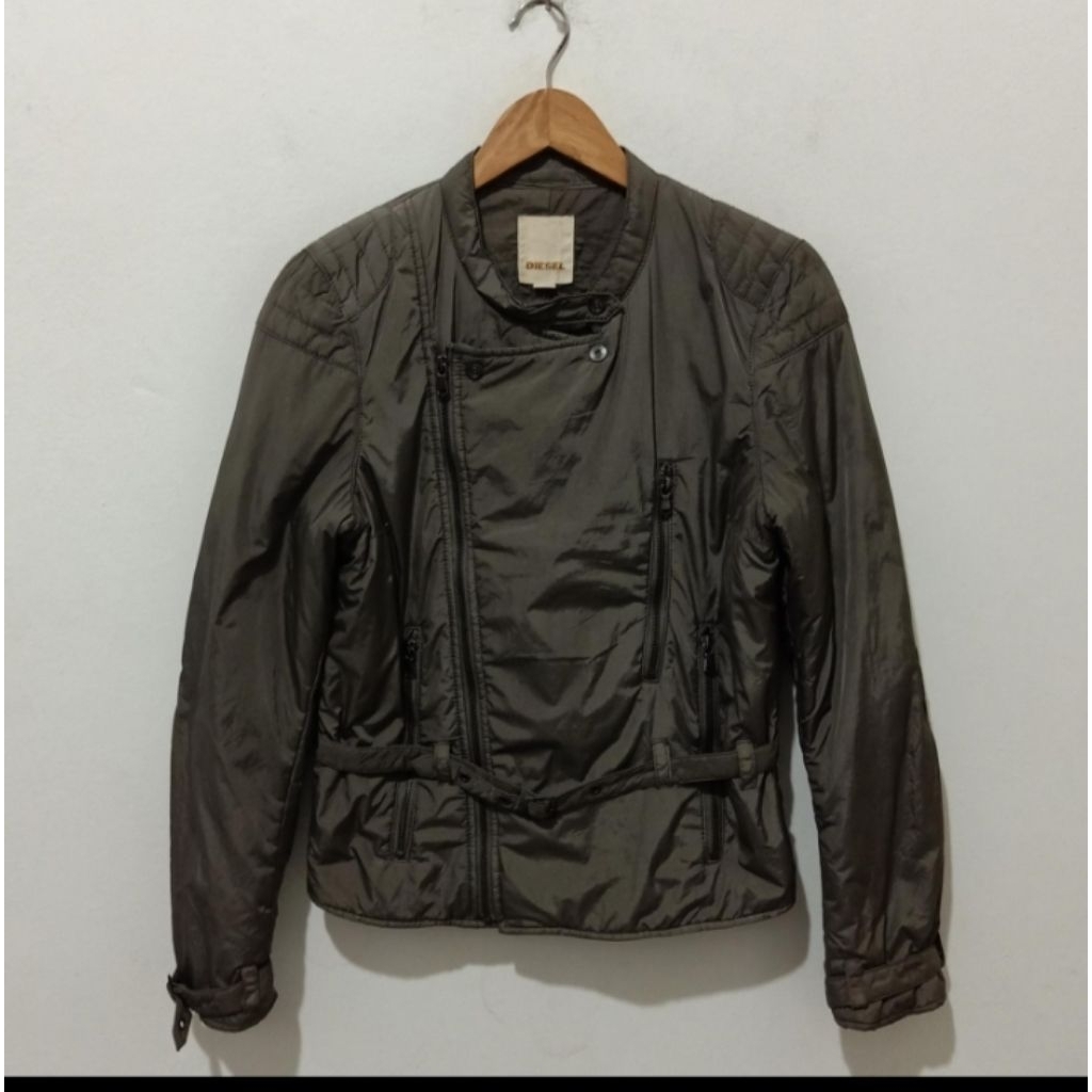 DIESEL Biker Puffer Women Jacket